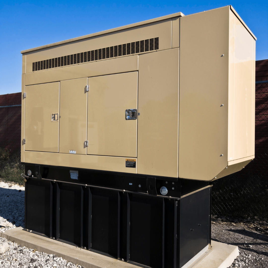 commercial generator installation